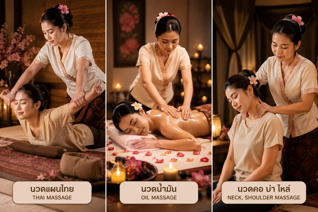 นวดนิคม 304 ร้านนวดซากุระ ศรีมหาโพธิ ปราจีนบุรี บริการนวดแผนไทย นวดน้ำมัน และนวดเพื่อสุขภาพโดยทีมงานมืออาชีพ ใกล้นิคมอุตสาหกรรม 304