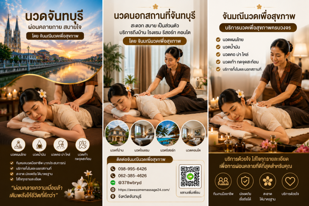 นวดแผนไทย จันทบุรี